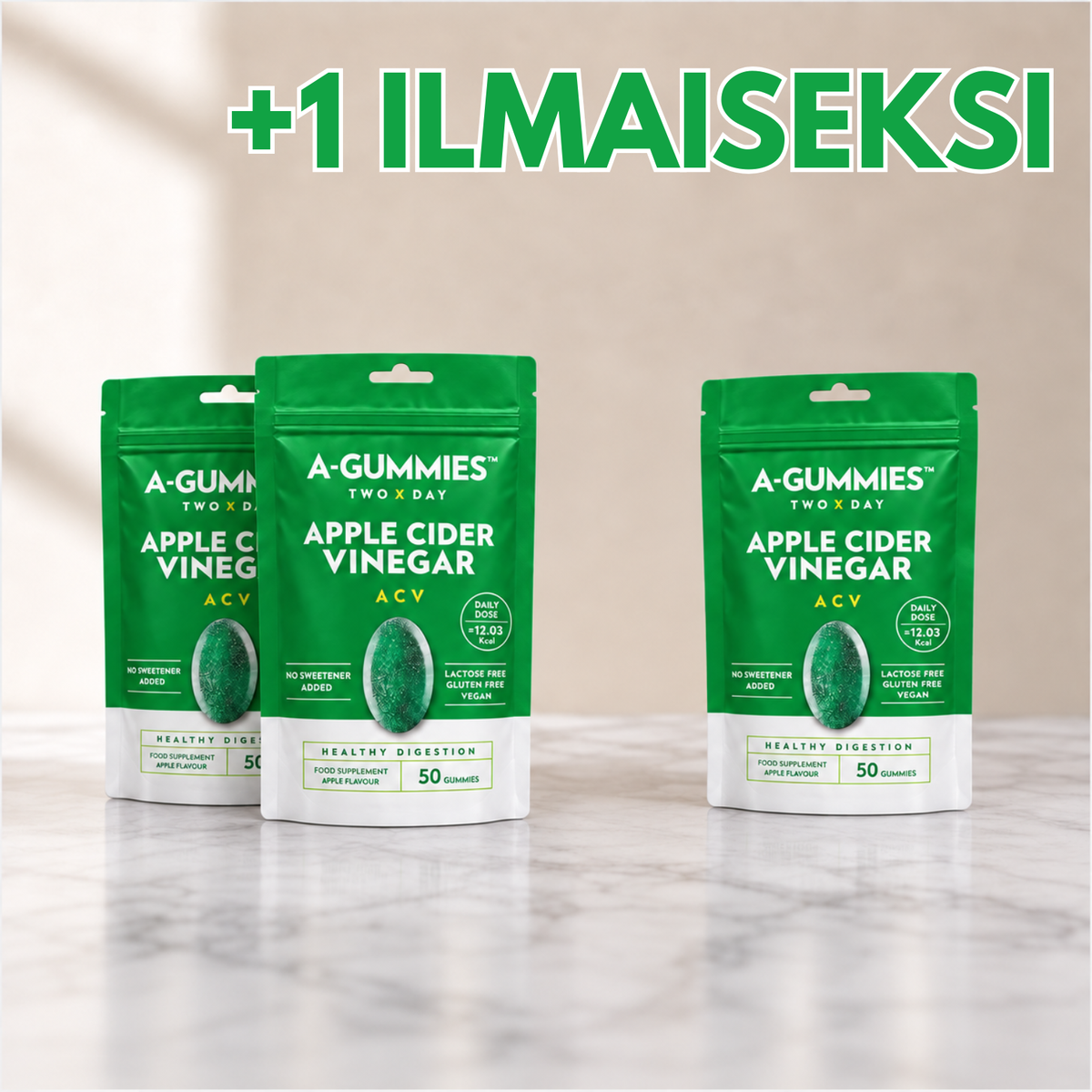 A-GUMMIES™ Omenasiiderietikkagummit