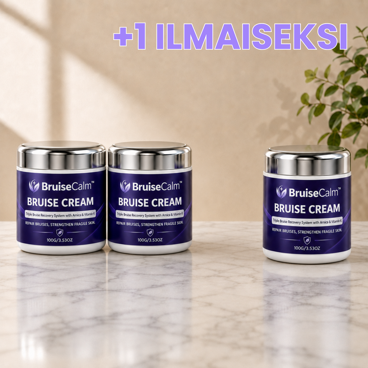 BruiseCalm™ Mustelmavoide