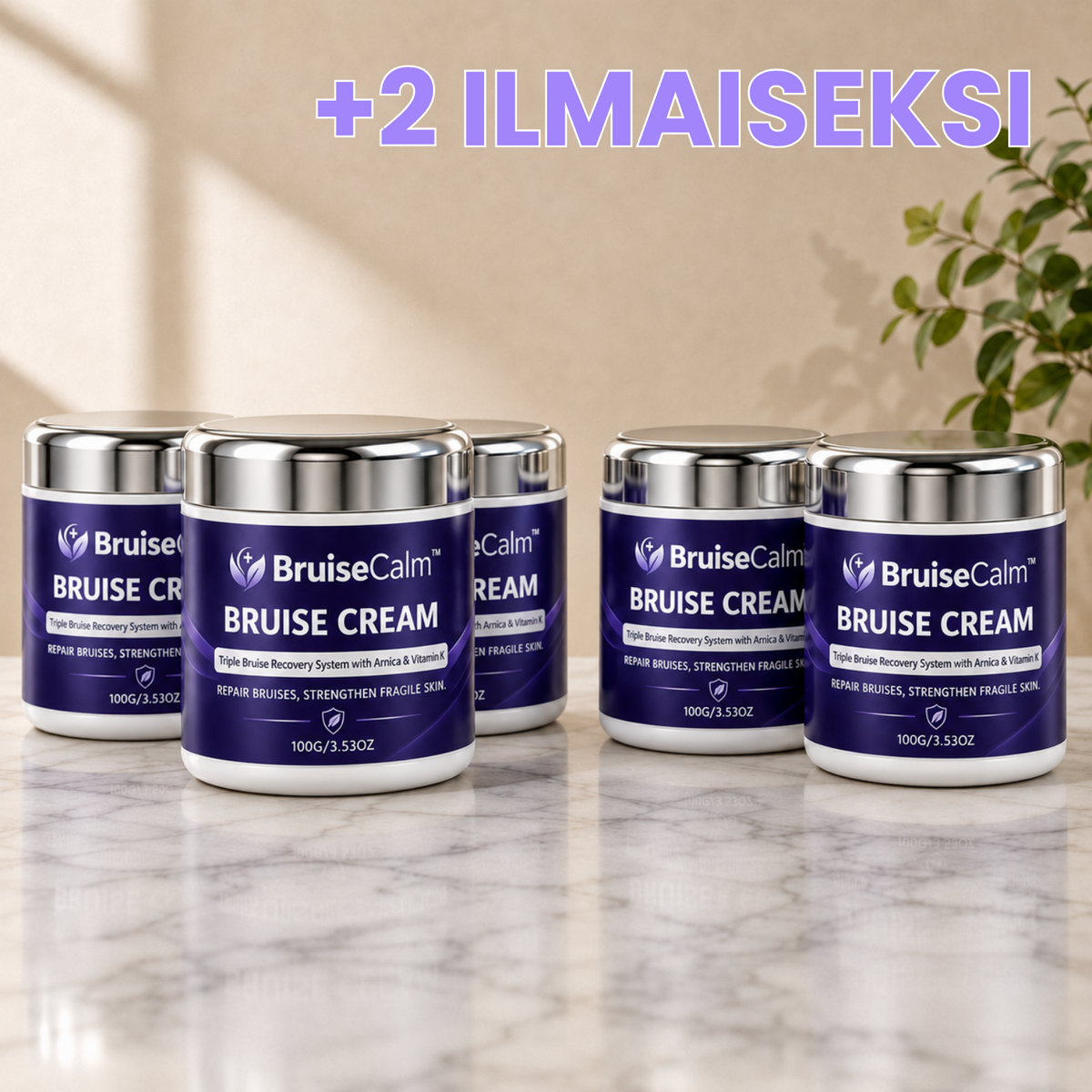 BruiseCalm™ Mustelmavoide