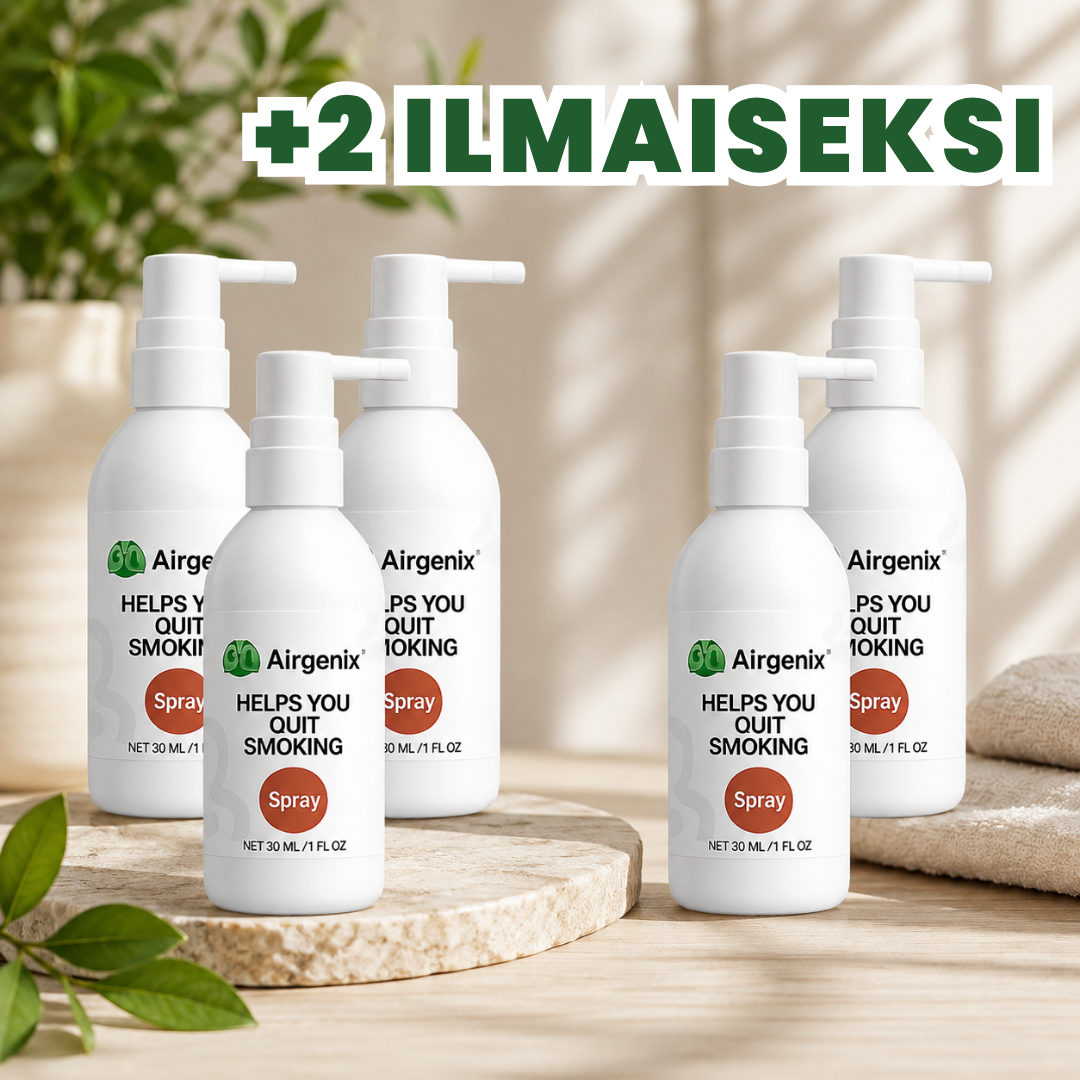 Airgenix™ Nikotiinia ehkäisevä suihke